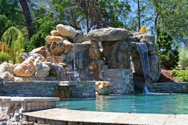 Pool Waterfall And Grotto