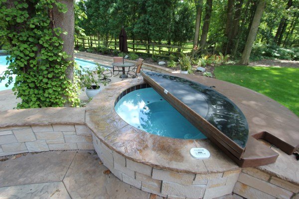 Attached Hot Tub