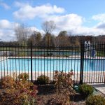 Residential - Pool within Black Fence