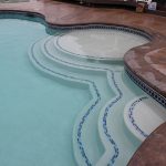 Residential - Pool with Curved Stairs