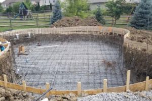 Pool Dug for Pool