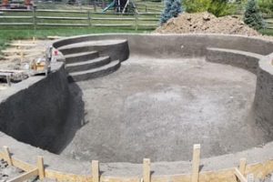 Pool Layout - Concrete