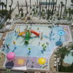 Aerial View of Water Park