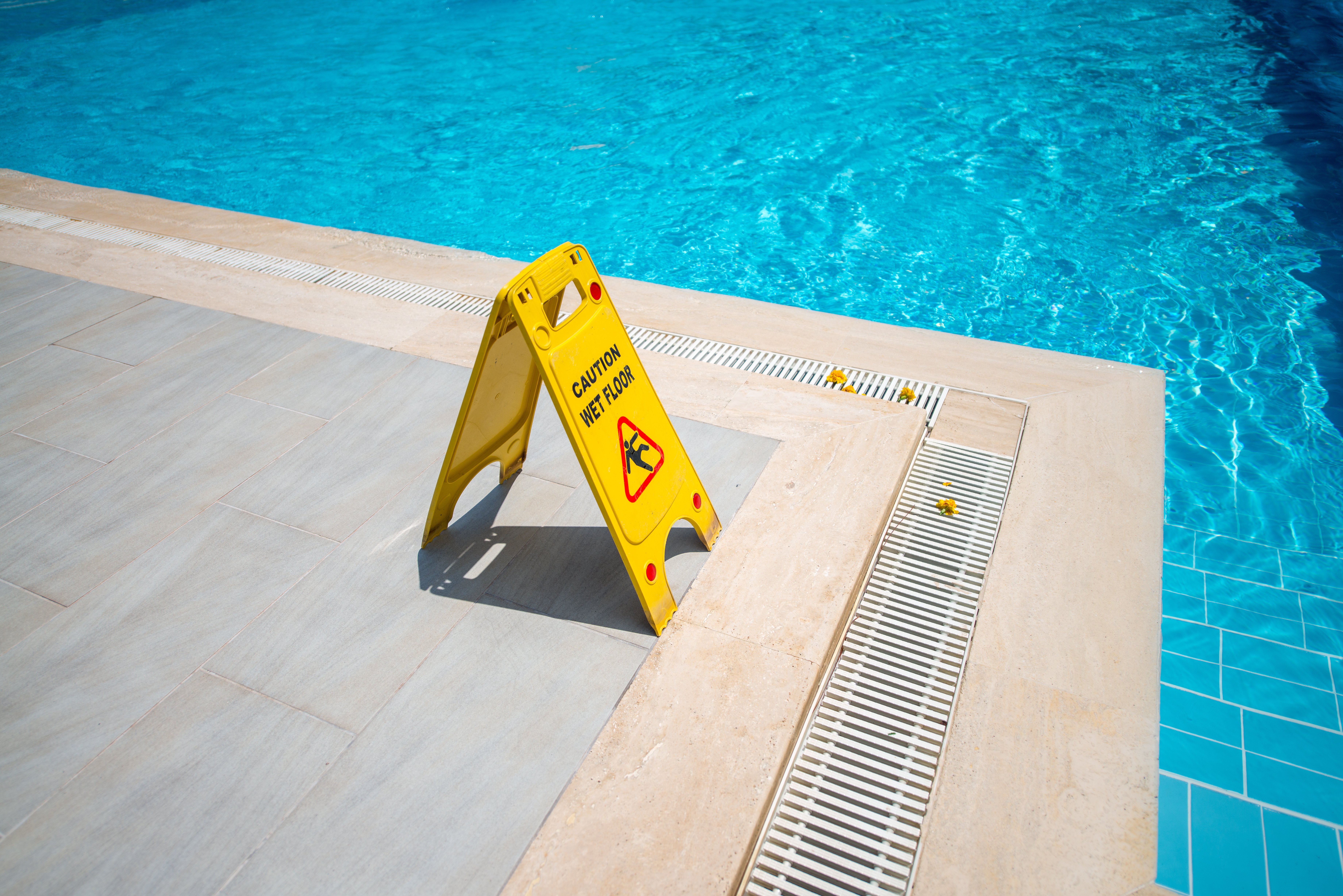 Prevent Slips and Falls Around the Pool